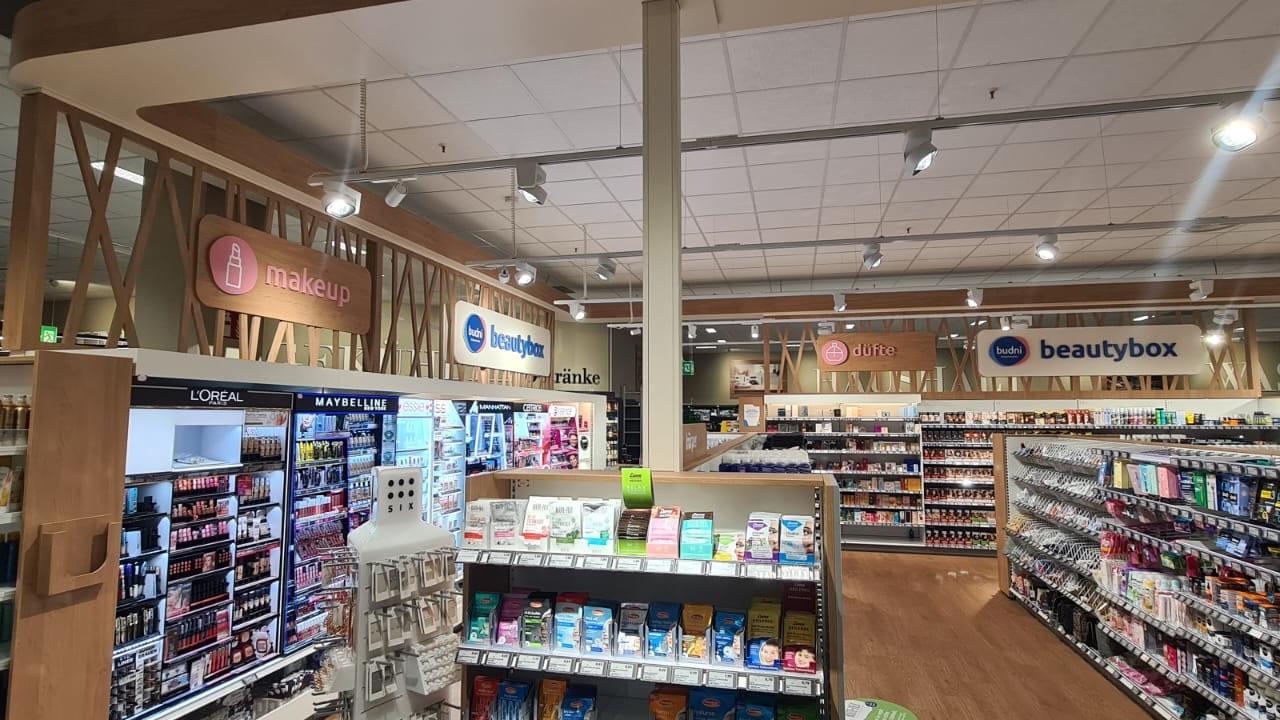 budni-Beautybox EDEKA Weinstadt-Großheppach, Benzstraße in Weinstadt