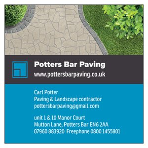 Potters Bar Paving Potters Bar 08001 455801