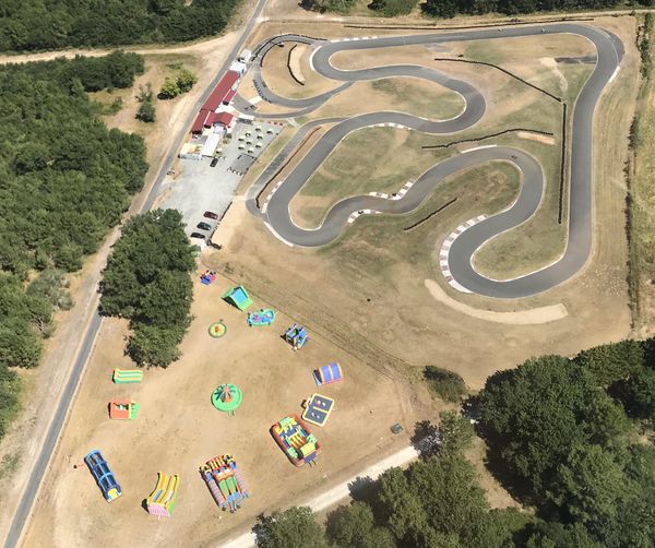 Karting Montalivet hippodrome, champ de courses