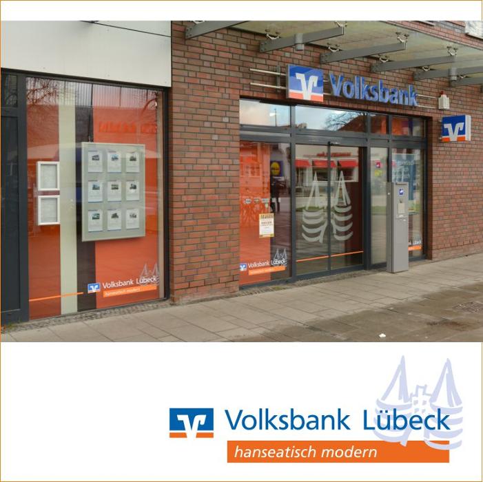 Volksbank Lübeck eG, Kaufhof, Schlutuper Straße in Lübeck