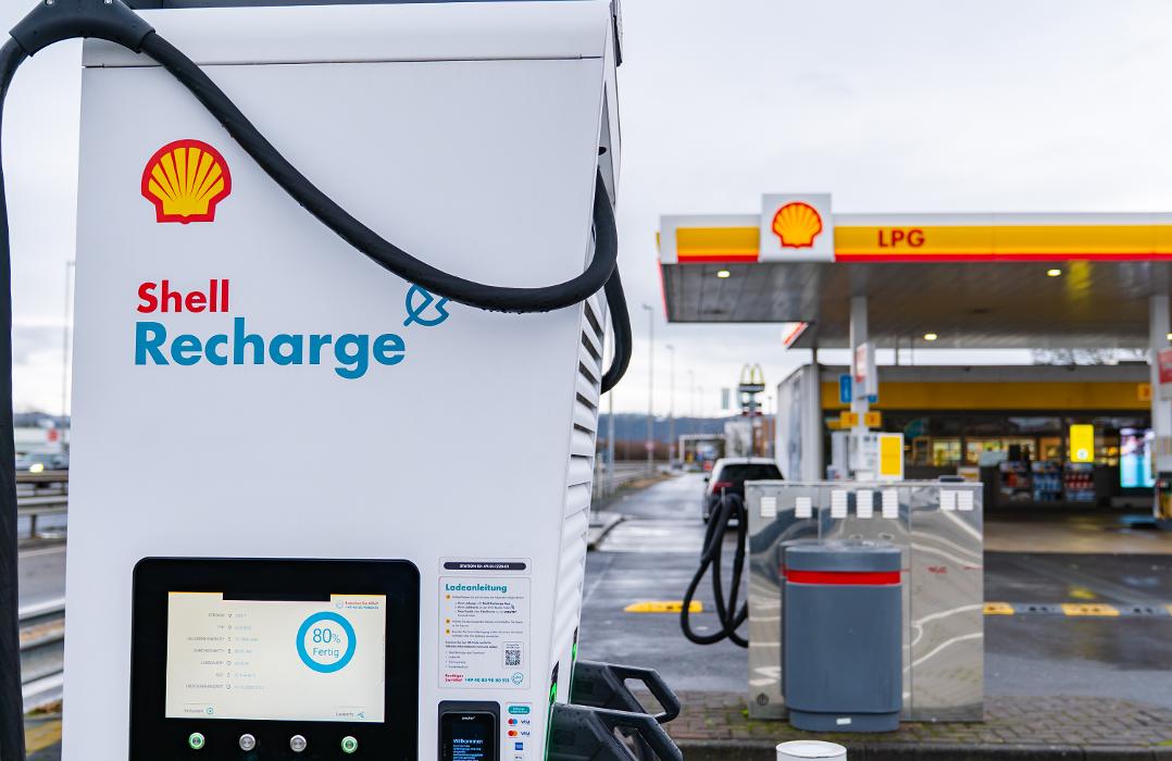 Shell Recharge Charging Station, Friedrich-Mohr-Straße in Koblenz