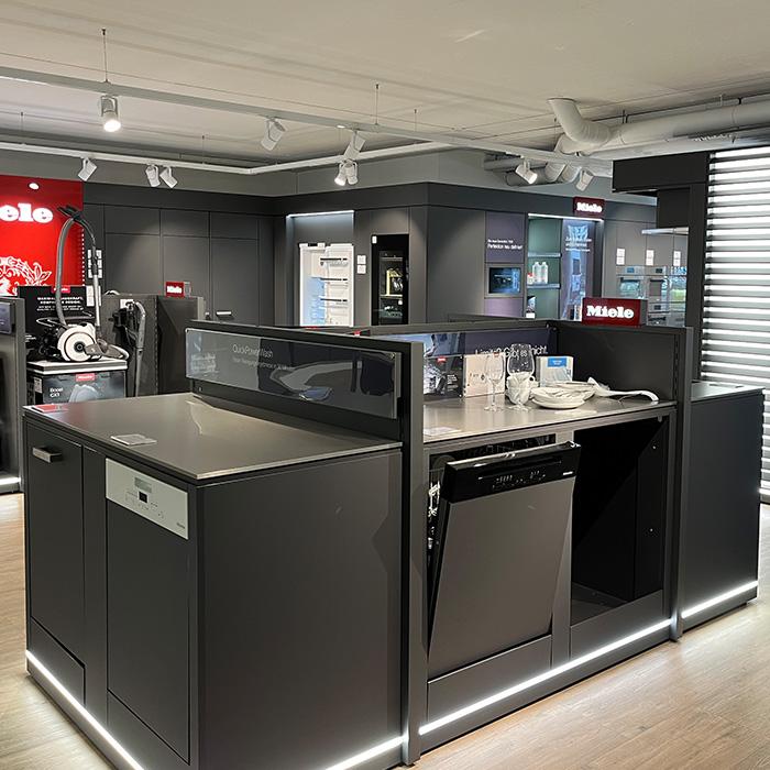 Sanitas Troesch, Küchenausstellung Luzern (vormals Fischer Küchen & Haushaltgeräte), Obergrundstrasse in Luzern