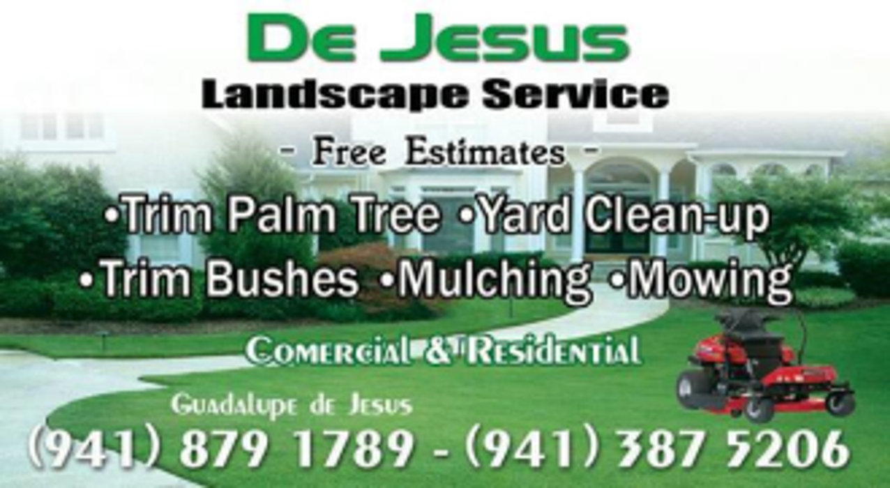 De Jesus Landscape Service - Sarasota, FL