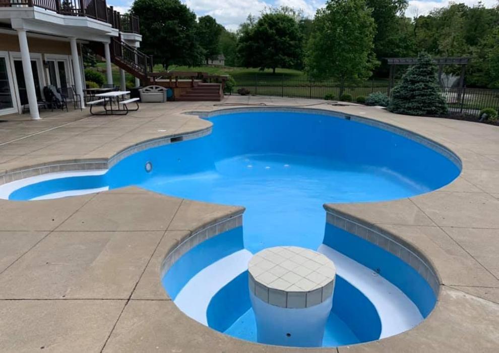 Holtreys Pool Painting Image