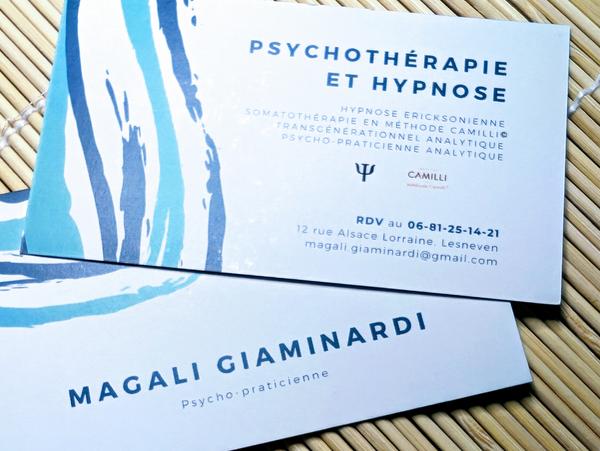 Giaminardi Magali soins hors d'un cadre réglementé