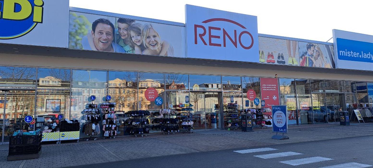 RENO, Reichsstraße in Gera