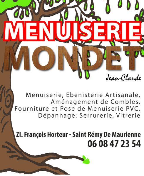 Menuiserie Mondet machine à bois, PVC, alu et outillage (fabrication, négoce)