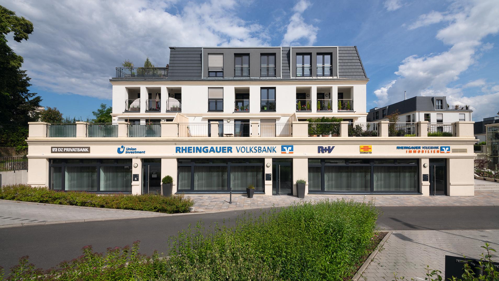 Rheingauer Volksbank eG, Beratungszentrum Eltville, Matheus-Müller-Platz in Eltville am Rhein