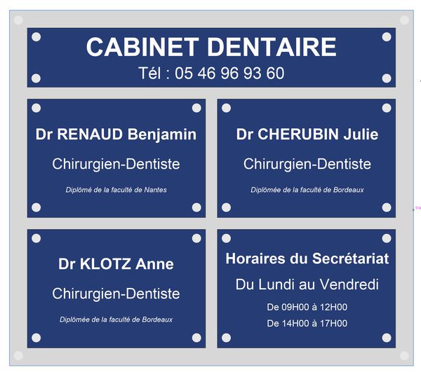 Cherubin Julie dentiste, chirurgien dentiste