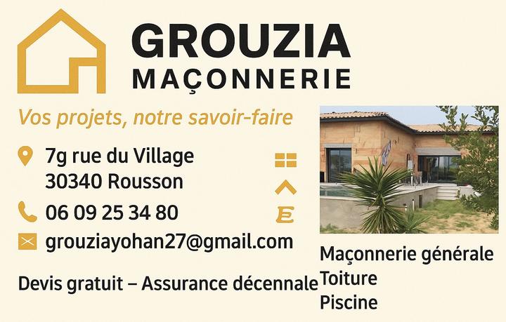 Grouzia Maçonnerie Expert