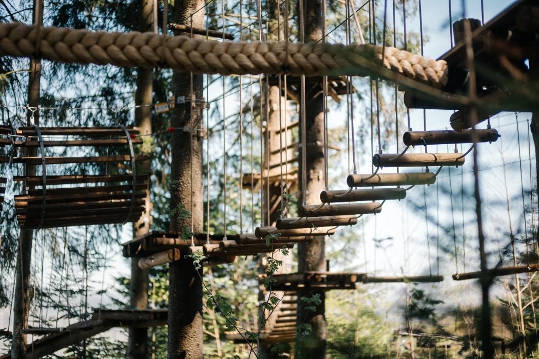 Kletterwald am Unternberg | meine Bergwelt GmbH, Raffner Alm in Ruhpolding
