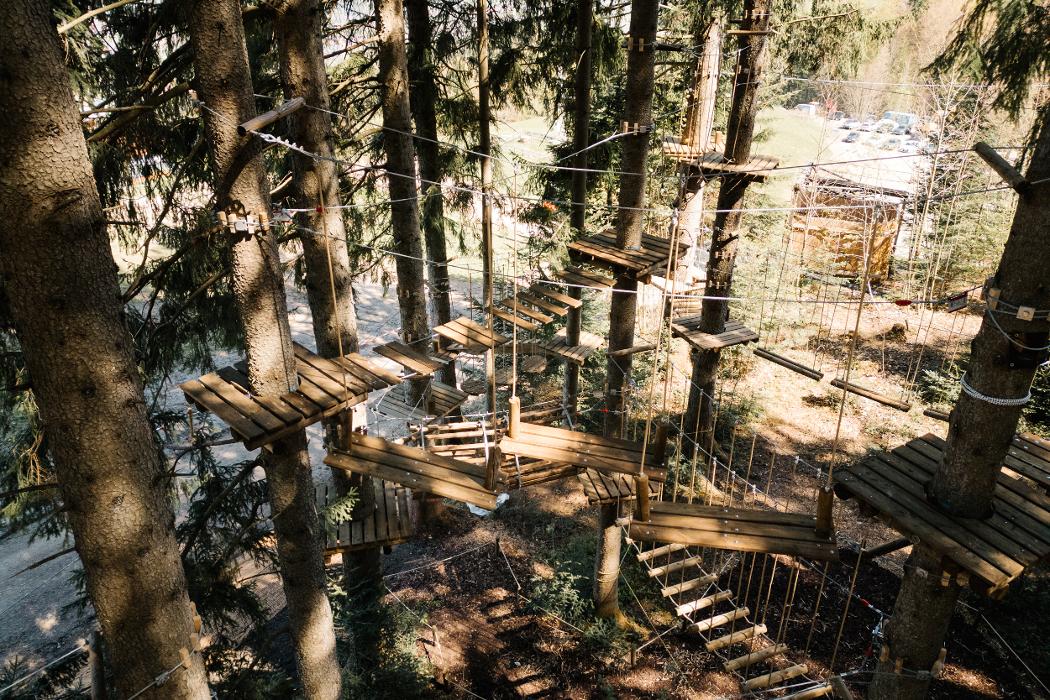 Kletterwald am Unternberg | meine Bergwelt GmbH, Raffner Alm in Ruhpolding