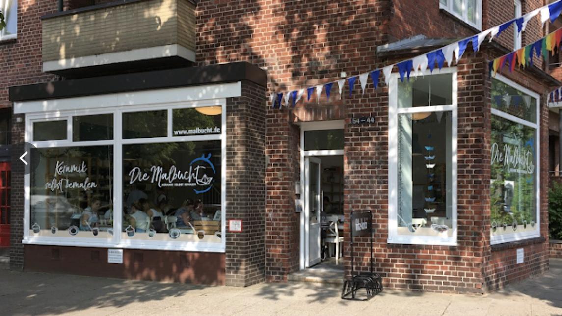 Die Malbucht - Keramik einfach selbst bemalen, Caspar-Voght-Straße in Hamburg