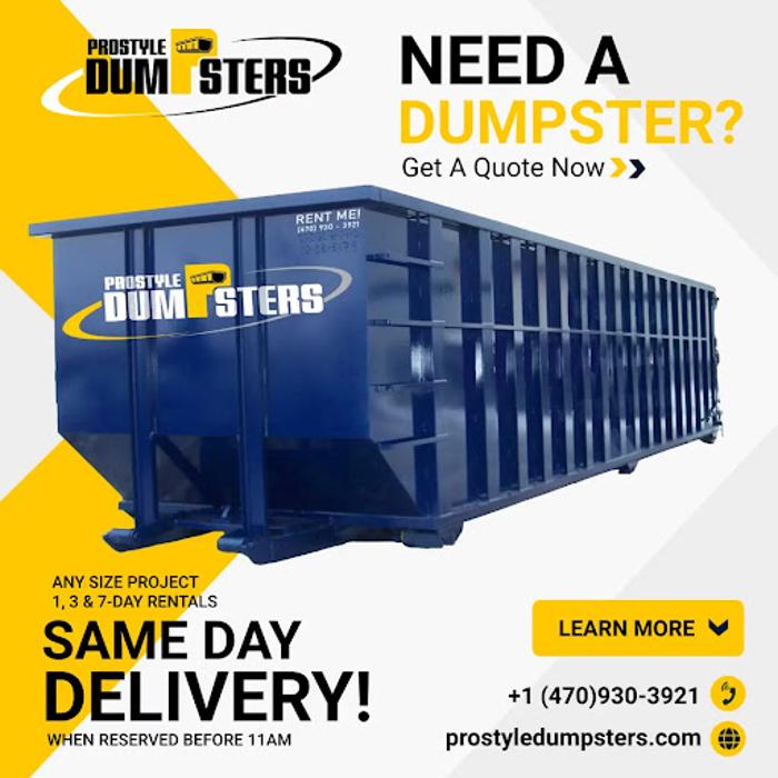 Prostyle Dumpsters - Atlanta, GA