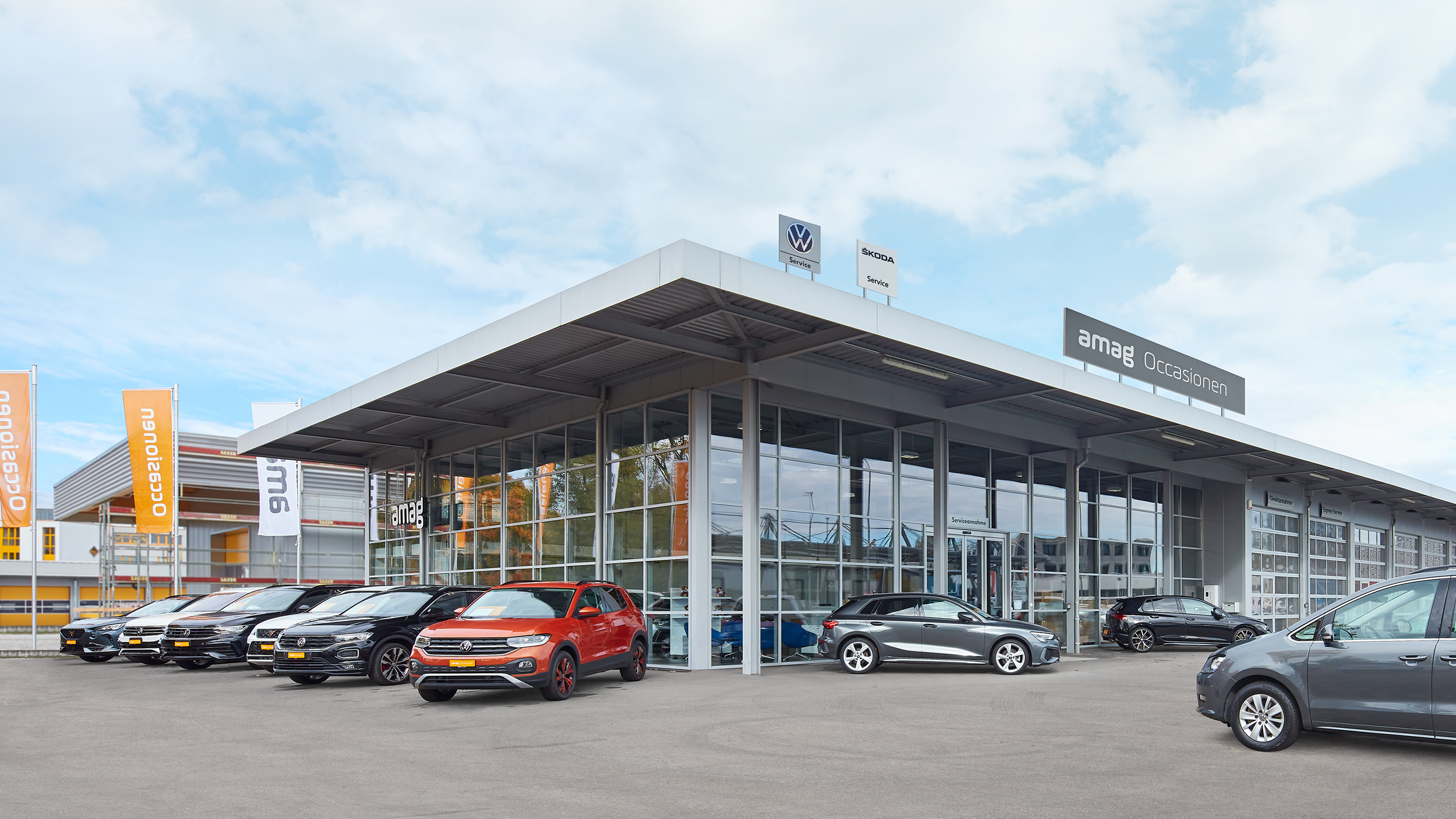 AMAG Weinfelden, Oberfeldstrasse in Weinfelden