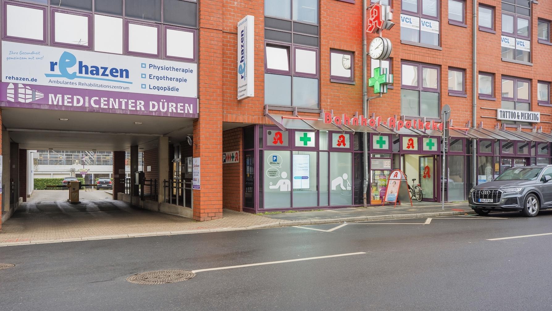 Bahnhof Apotheke im Medicenter, Arnoldsweilerstraße in Düren