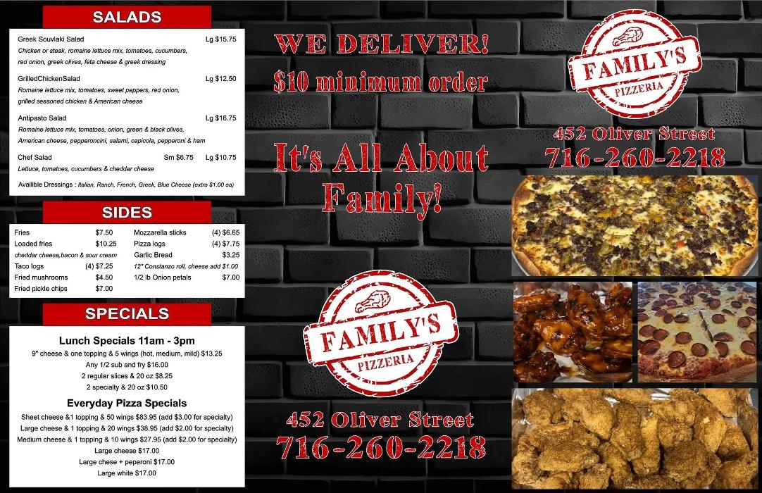 Family's Pizza - North Tonawanda, NY