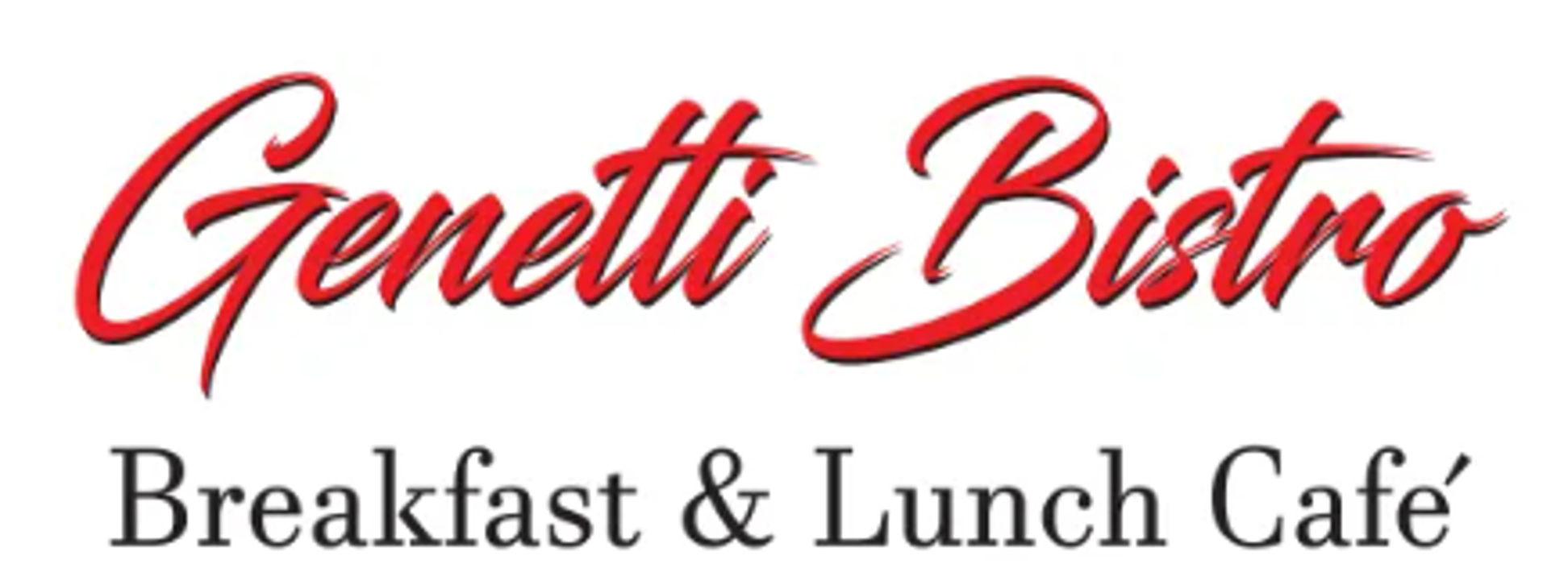 Genetti Bistro Breakfast &amp; Lunch Café Logo
