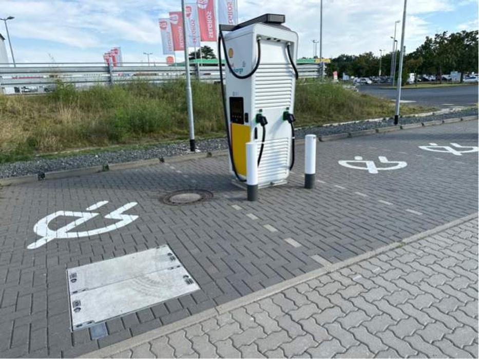 Shell Recharge Charging Station, Hansestraße in Braunschweig