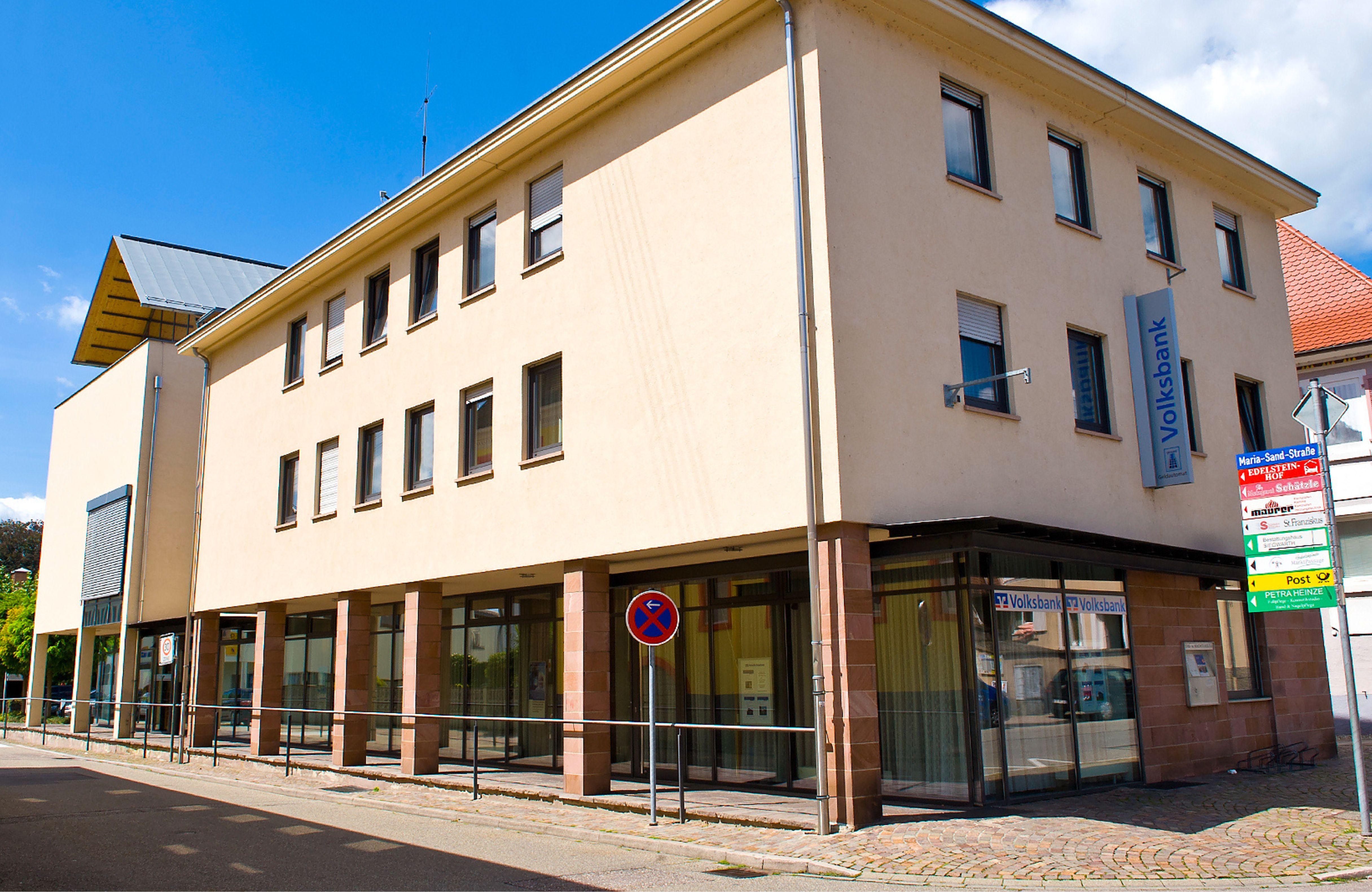 Volksbank Lahr eG - Geldautomat KompetenzCenter Herbolzheim, Hauptstraße in Herbolzheim