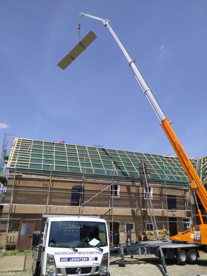 Dachdeckermeister Udo Lemnitzer, Bahnhofstraße in Hartenstein