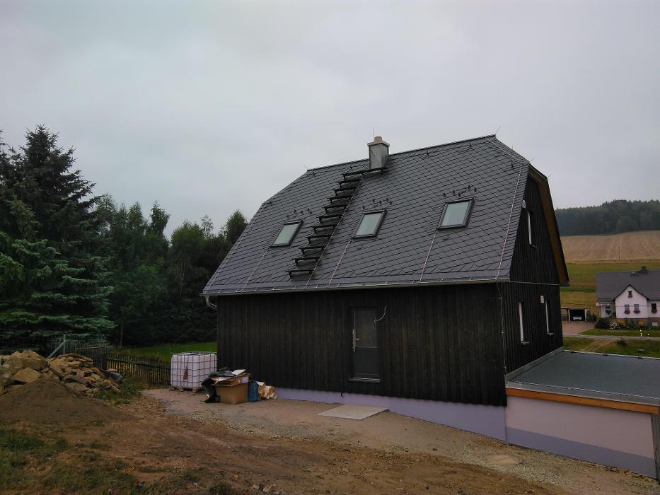 Dachdeckermeister Udo Lemnitzer, Bahnhofstraße in Hartenstein