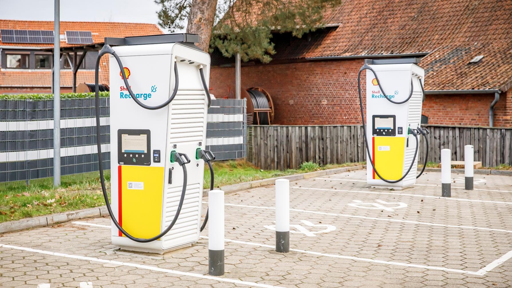 Shell Recharge Charging Station, Hamburger Landstraße in Bardowick