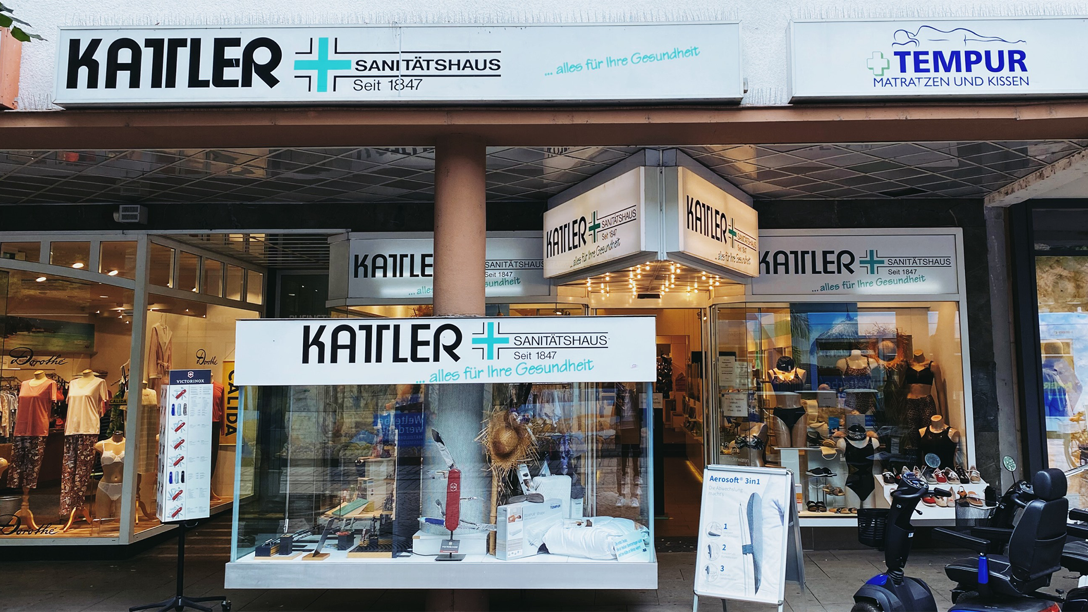 Sanitätshaus Kattler GmbH & Co. KG, Rheinstraße in Darmstadt
