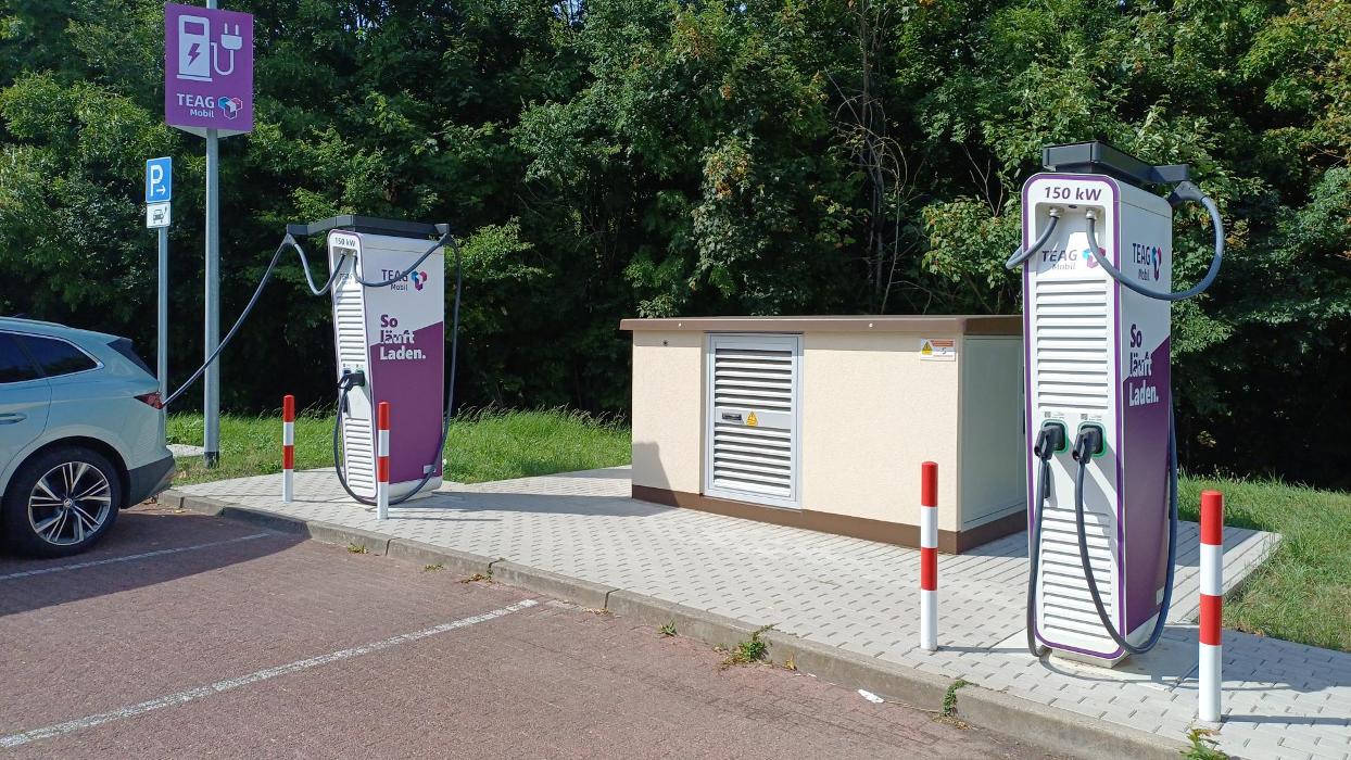 TEAG Mobil-Ladestation, Lyonel-Feininger-Straße in Weimar