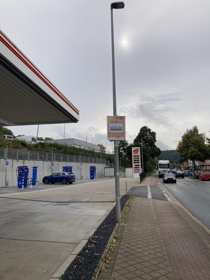 Aral pulse Ladestation, Hauptstraße in Hemer