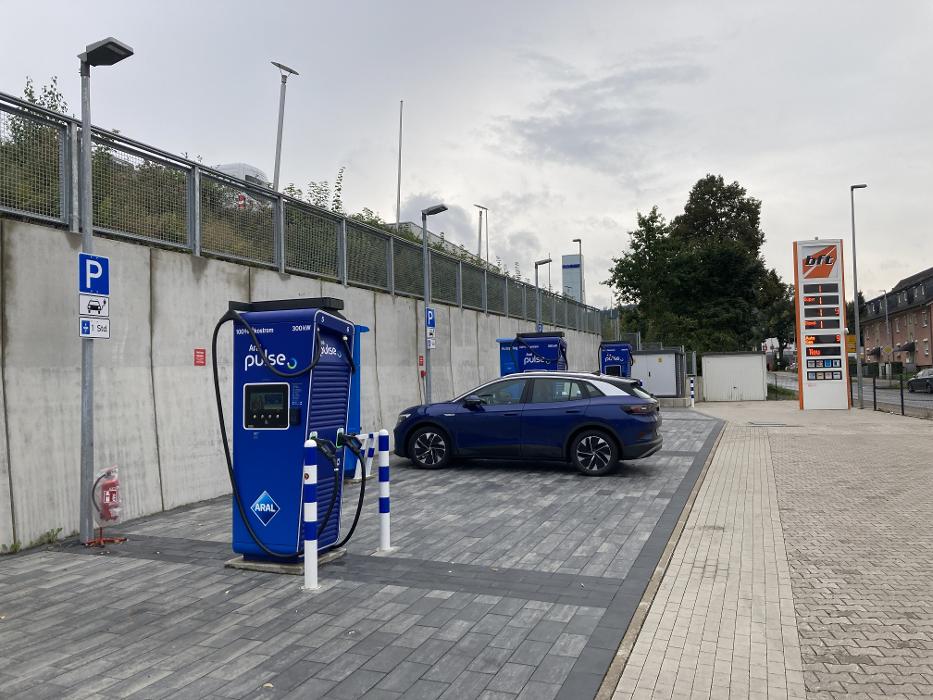Aral pulse Ladestation, Hauptstraße in Hemer