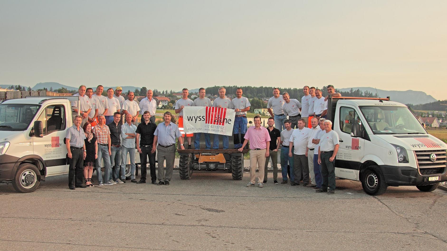 Wyss Zäune AG, Bibernbachstrasse in Lohn-Ammannsegg