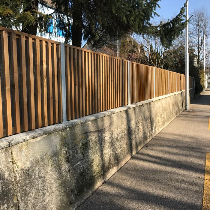 Wyss Zäune AG, Bibernbachstrasse in Lohn-Ammannsegg