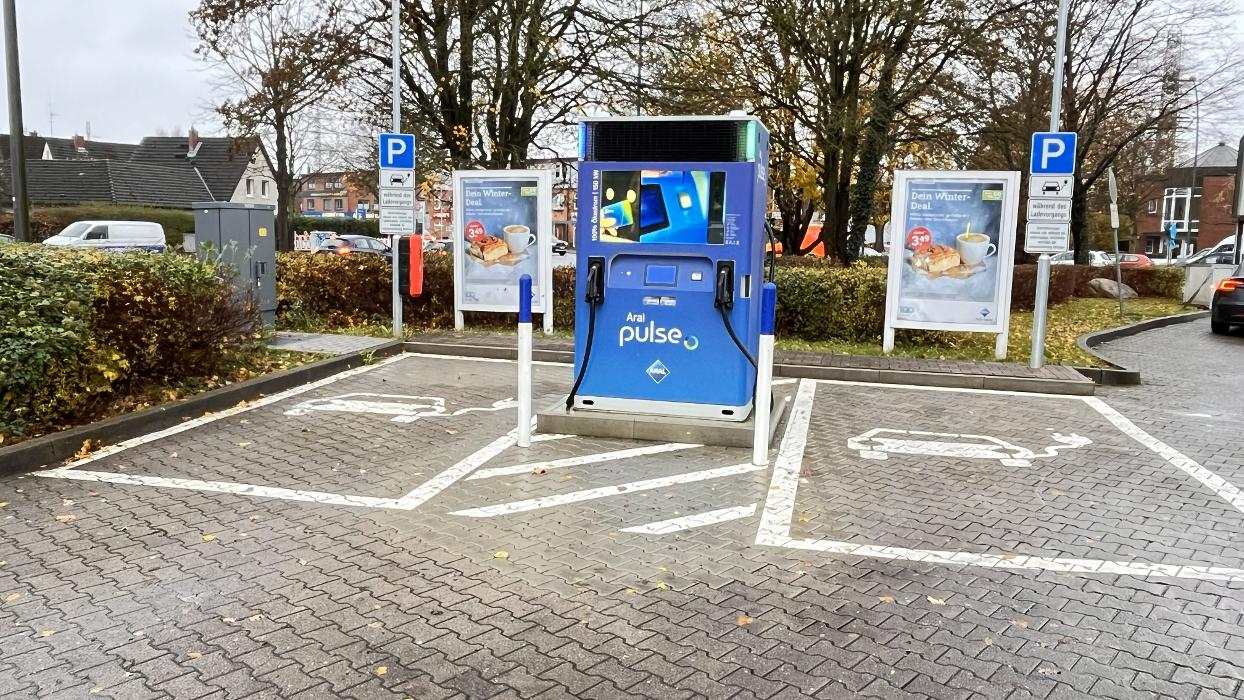 Aral pulse Ladestation, Schimmelmannstraße in Hamburg