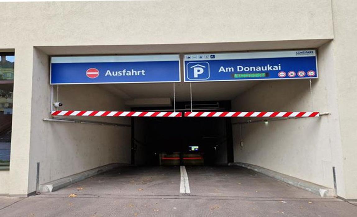CONTIPARK Tiefgarage Am Donaukai, Donaueschingenstraße in Wien