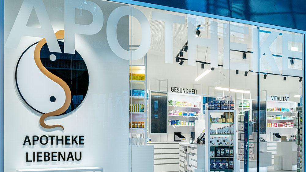 Apotheke Liebenau, Ostbahnstraße in Graz