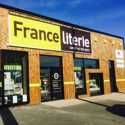 France Literie La Roche sur Yon linge de maison (détail)