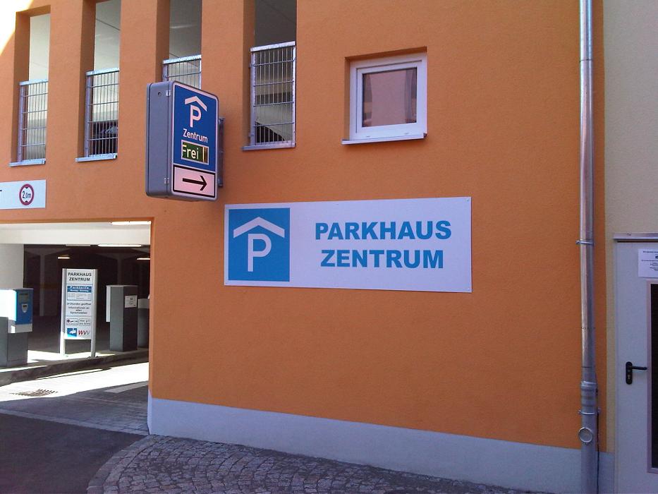 WVV Parken Schmalkalden Parkhaus Zentrum, Kothersgasse in Schmalkalden