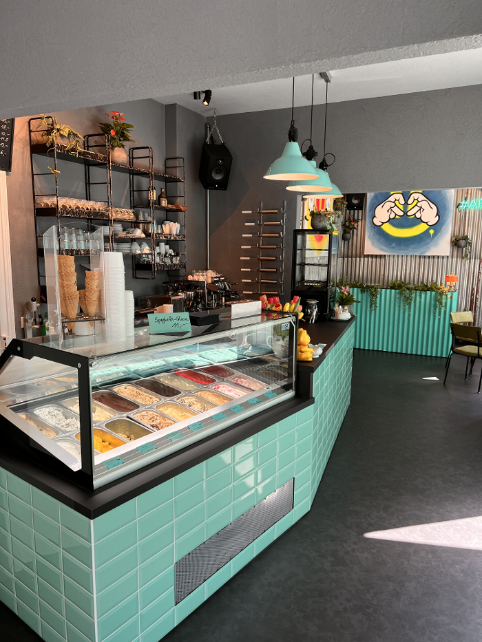 Eisladen, Birmensdorferstrasse in Zürich