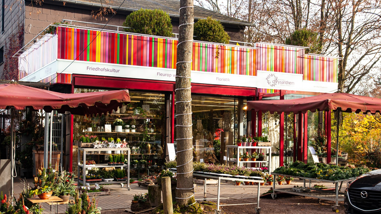 Blumenhaus Chrysanthem Hoffmann u. Hornstein GmbH, Am Alten Friedhof in Darmstadt