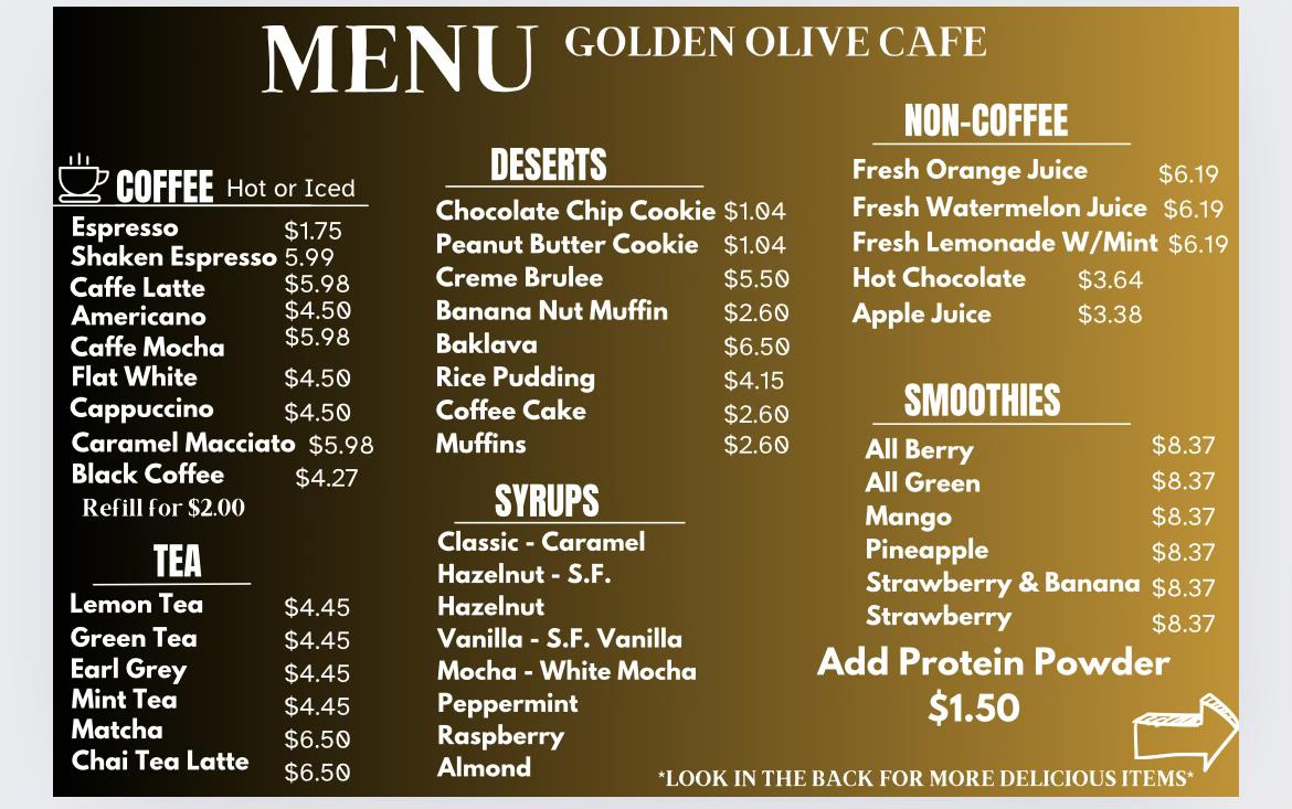 Golden Olive Huntington Beach (714)840-8249