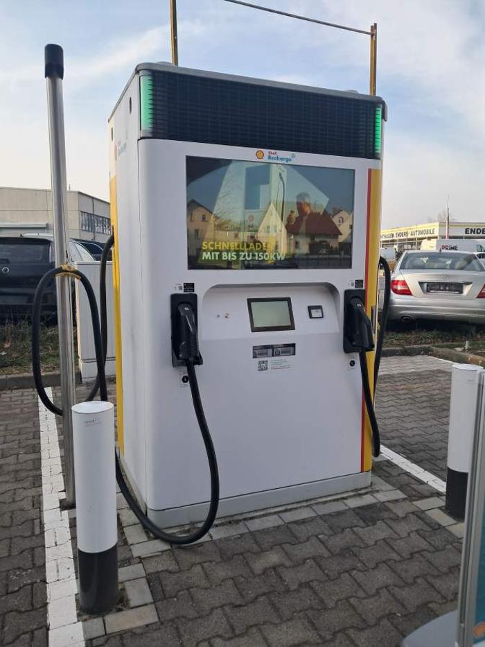 Shell Recharge Charging Station, Frankfurter Straße in Fulda
