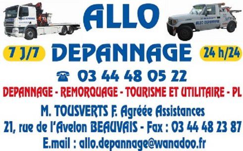 Allo Dépannage dépannage et remorquage d'automobile