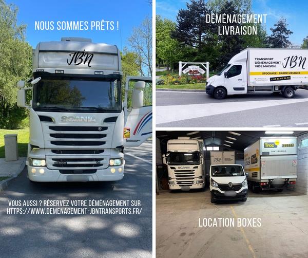 Jbn Transports Déménagements SAS Services aux entreprises