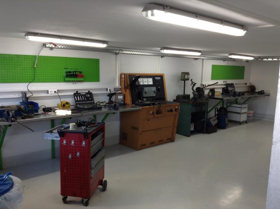 BAUMI KFZ Technik, Lagerstraße in Wolfsberg