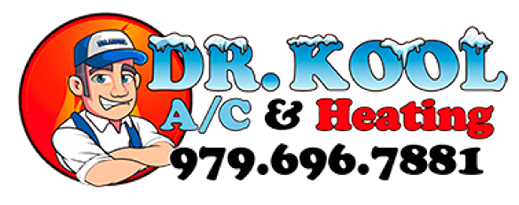 Dr. Kool A/C &amp; Heating Logo