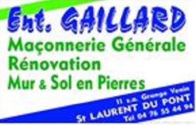 Entreprise Gaillard entreprise de travaux publics
