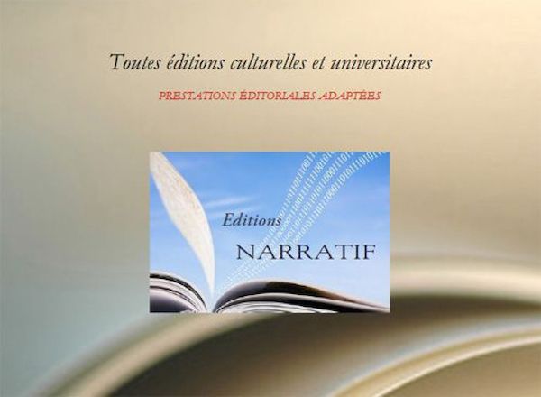Editions Narratif imprimeur éditeur