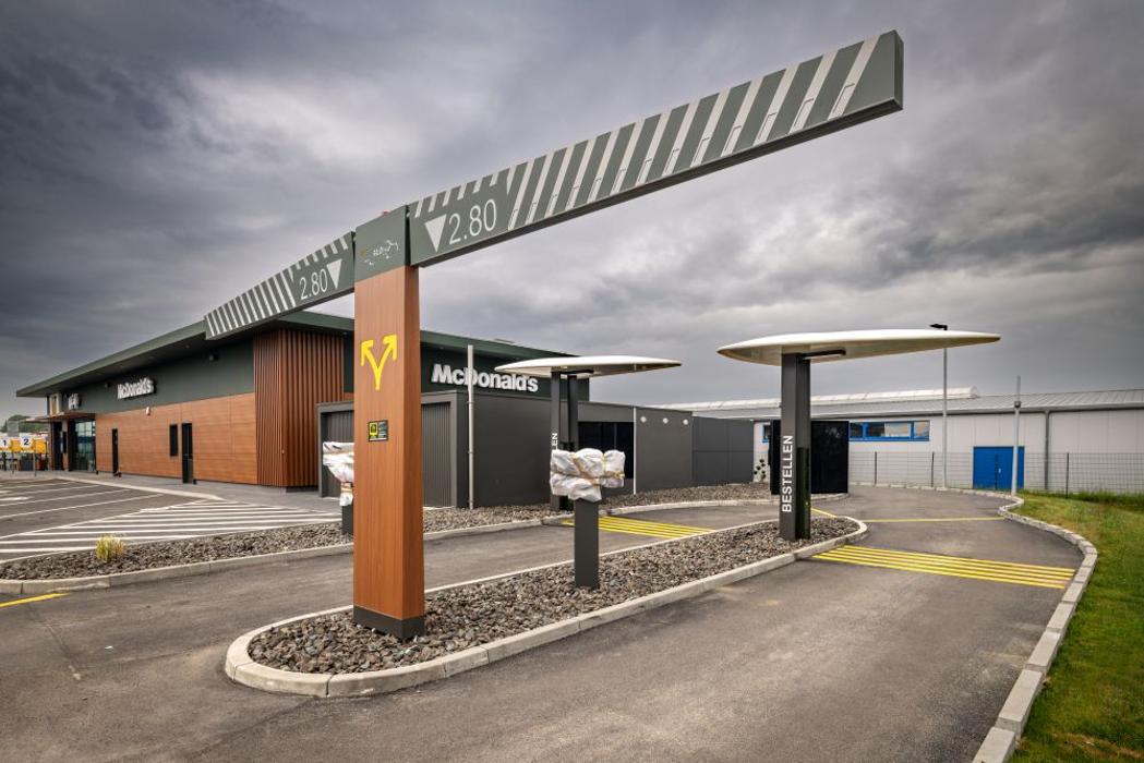 McDonald's, Im Gewerbepark in Oberkrämer