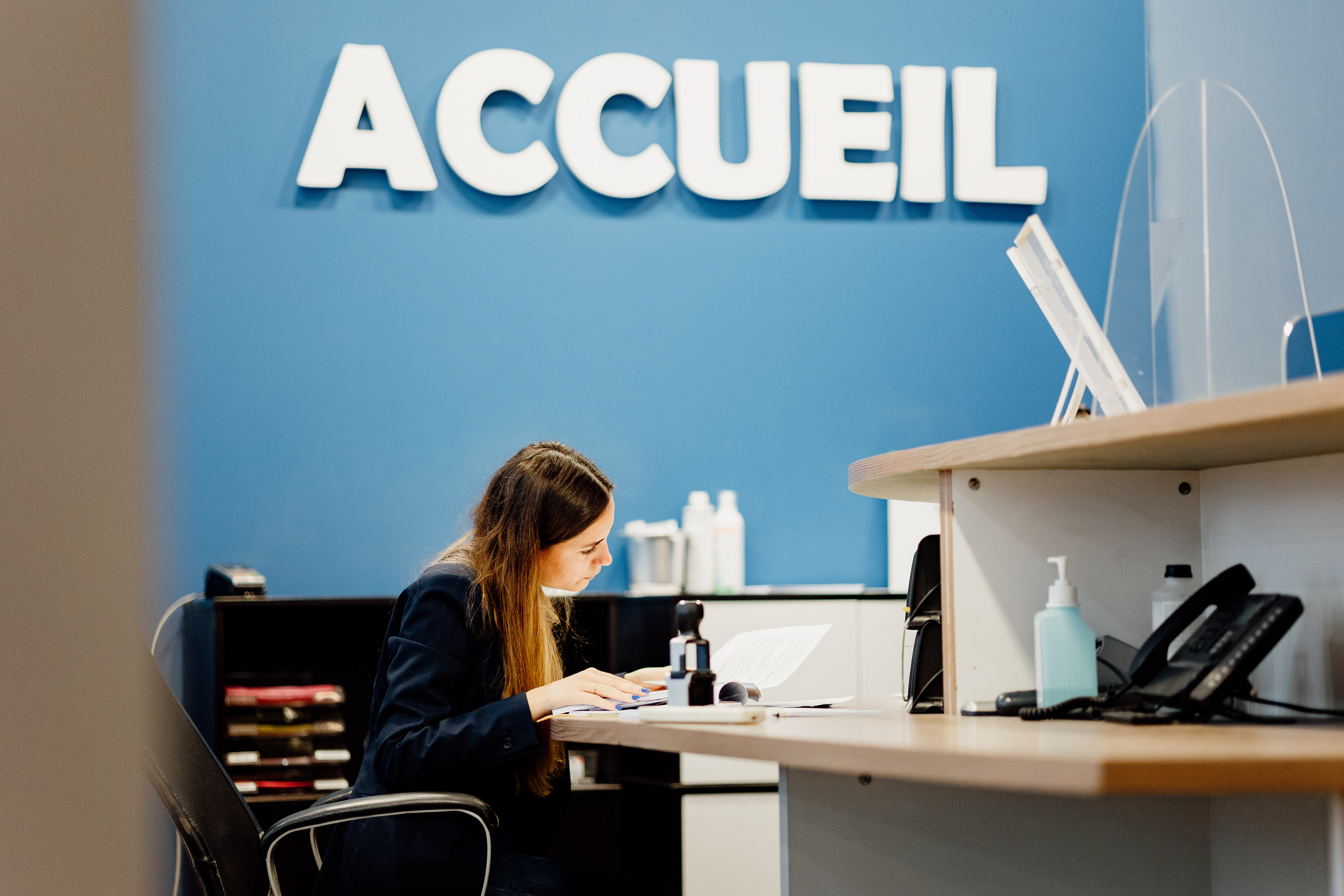 Comptoir d'accueil de l'étude Comptoir d'accueil de l'étude